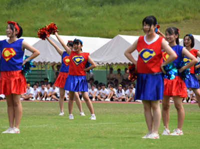 九州国際大学付属高等学校 トピックス 体育祭の思い出 応援合戦 ｃ