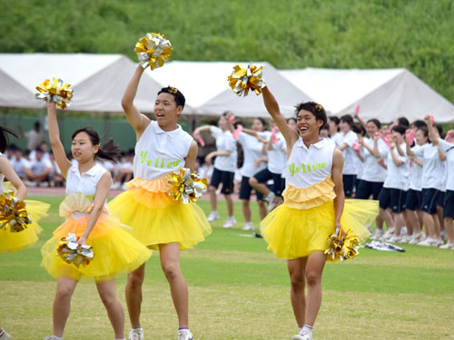 体育祭の思い出 応援合戦 九州国際大学付属高等学校